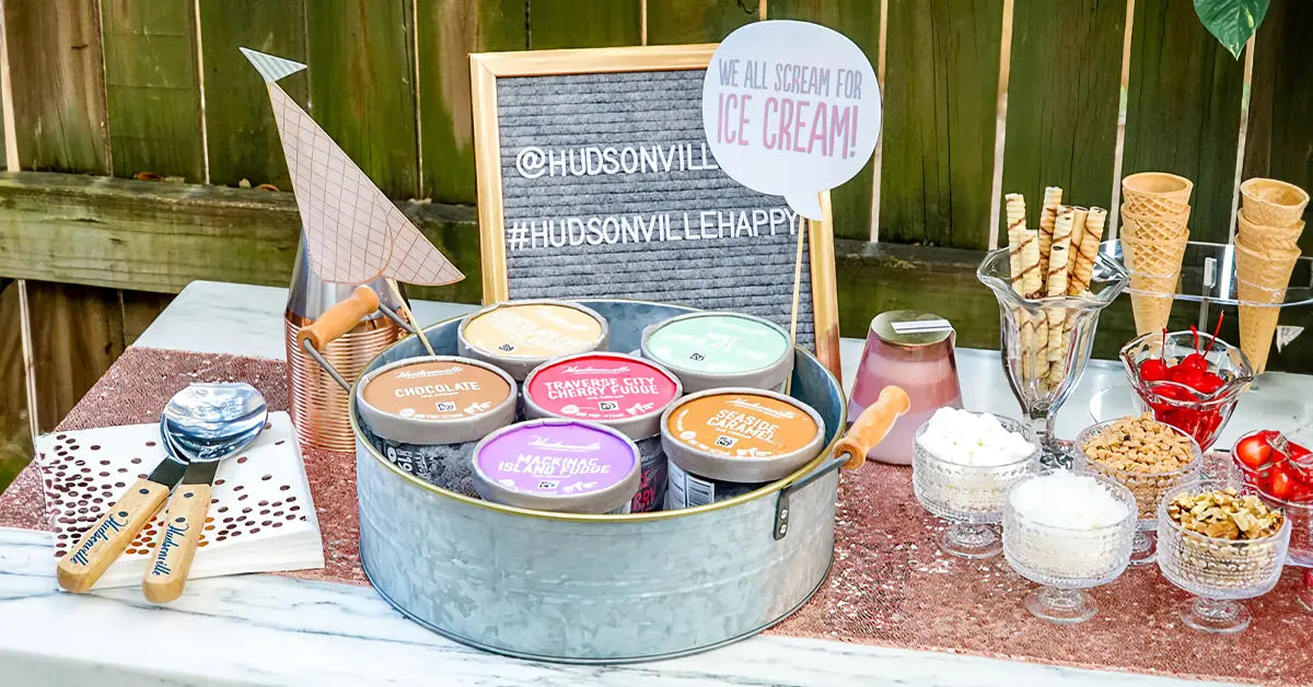 Throw a Stylish Ice Cream Party at Home this Summer Vacation