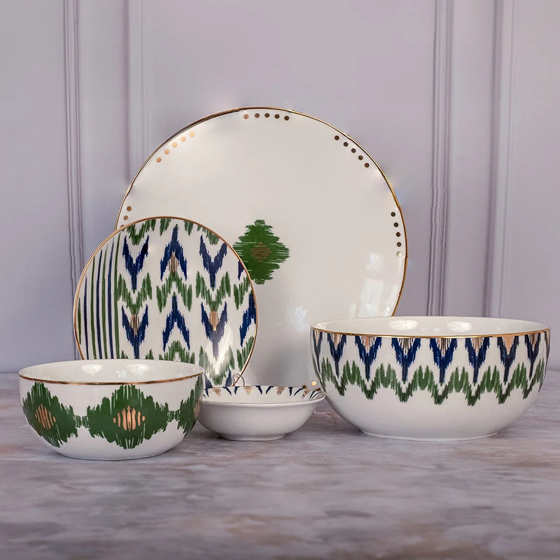 Buy Tashkent Dinner Set 21 Pc Dinnerware Set Online Arcedior