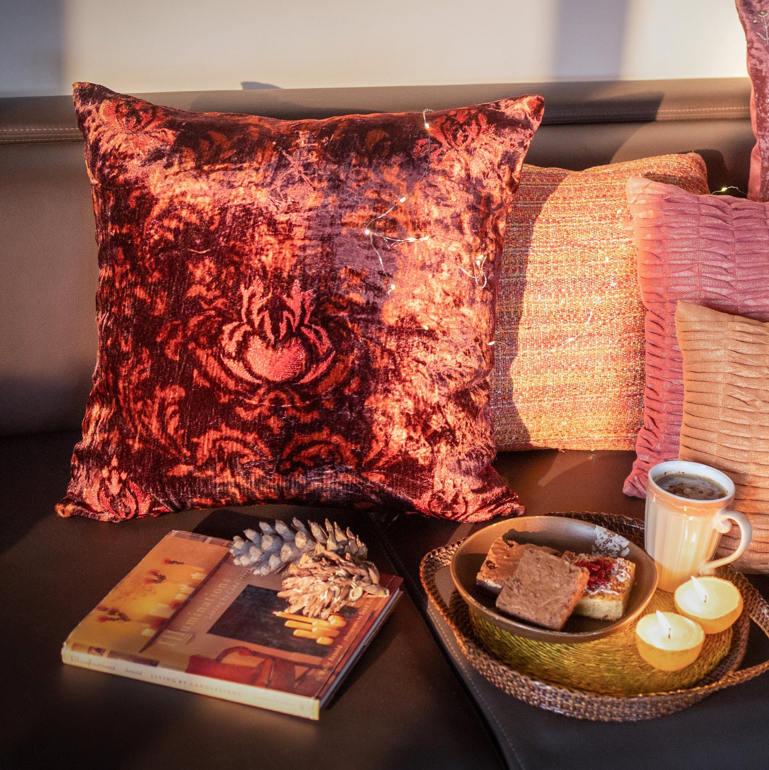 Raha W Bascot Cushion Cover
