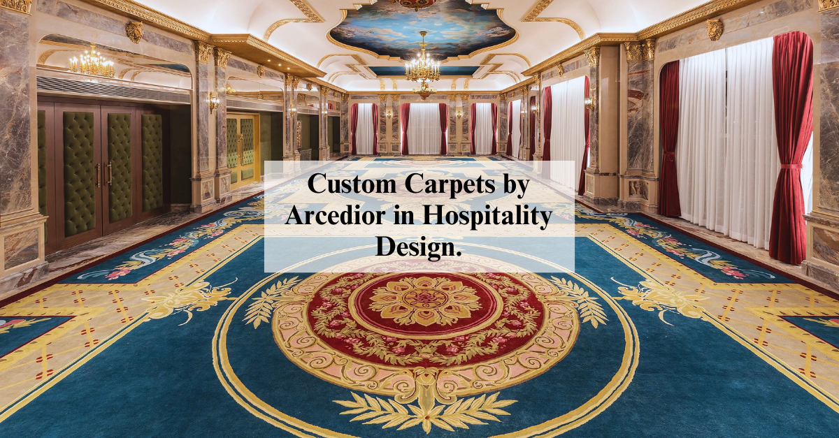 The Role of Custom Carpets by Arcedior in Hospitality Design