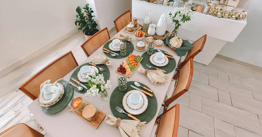 Stunning yet Basic Dining Table Setting for Your Next Dinner Party