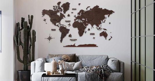 10 Best Wall Decoration Items for Living Room to Fill Blank Wall