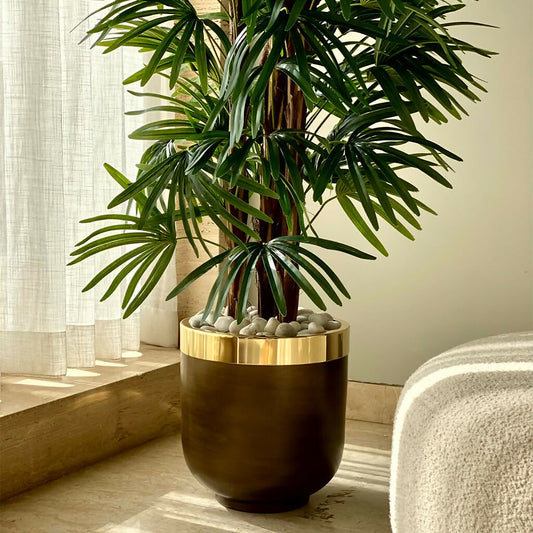 Minsk Planter Medium - Antique Brown