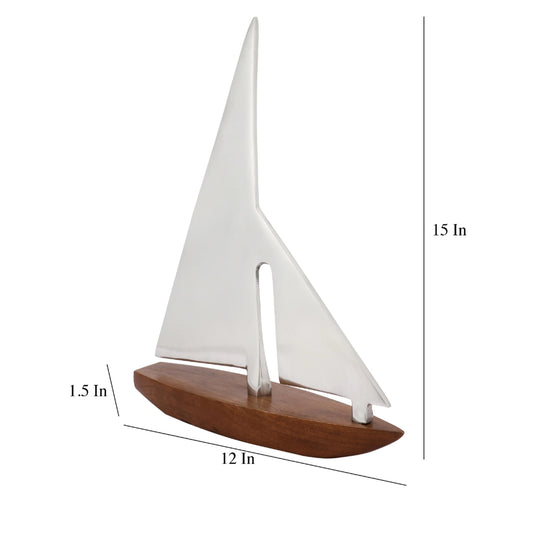 Dimension of Decorative sail boat