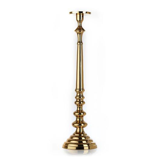 52-797-67-2 Lydia Pillar Oversize Candle Holder Gold