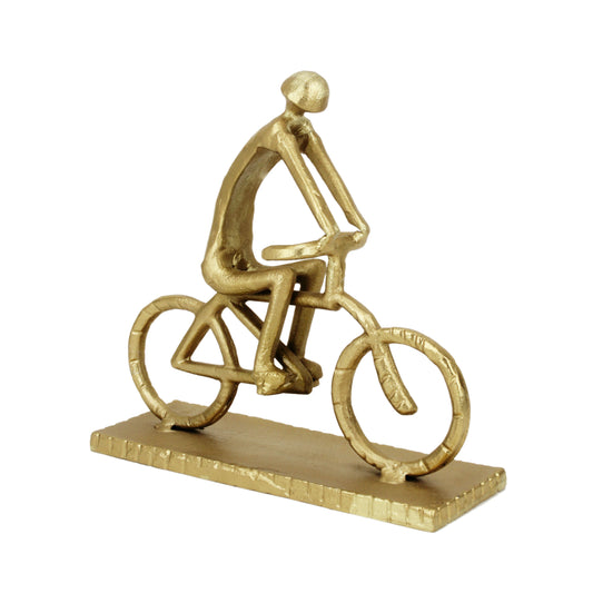 Maison Modern PedalMan Gold Décor Figurine