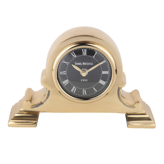 60-274-27-2 Arcadian Arc Table Clock in Gold