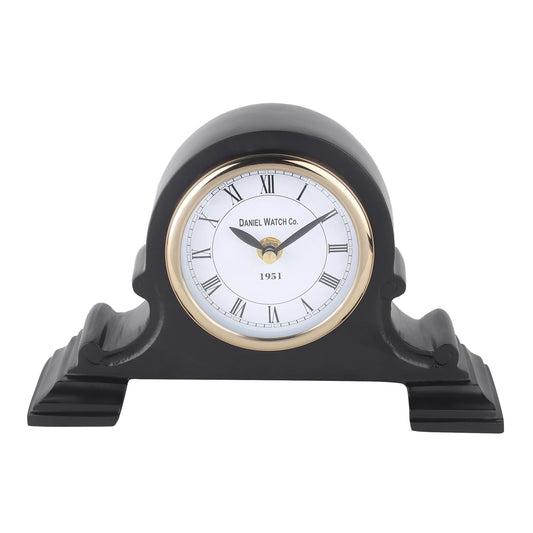 60-274-27-3 Arcadian Arc Table Clock in Black