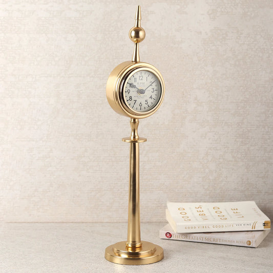 60-281-45-2 Majestic Spire Clock Gold