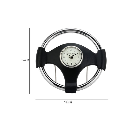 Dimension of Steering wheel table clock