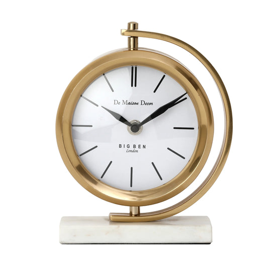 61-056-19-2 Marbellic Gold clock Table Clock