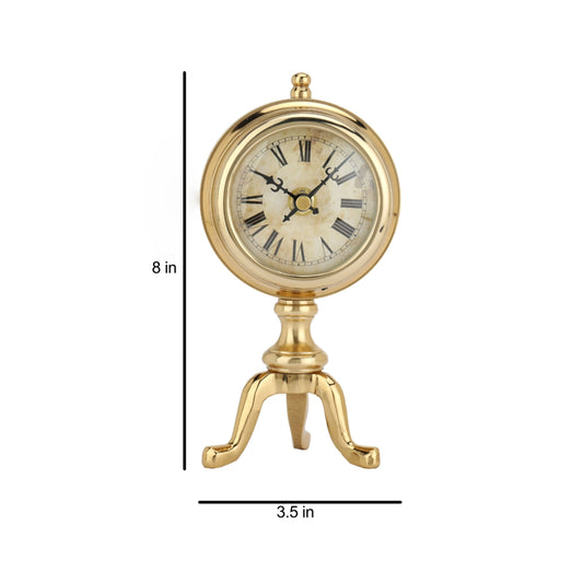 61-169-20-2 GOLD Chrono Clock By De Maison Decor