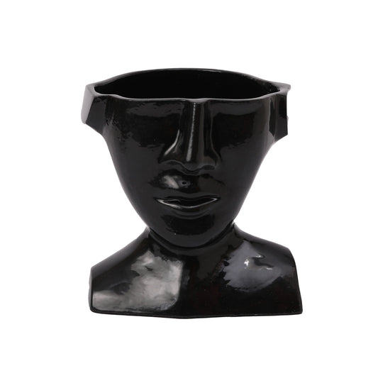 73-881-17-3G Mystique Facial Glossy Black Planter