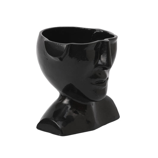 73-881-17-3G Mystique Facial Glossy Black Planter