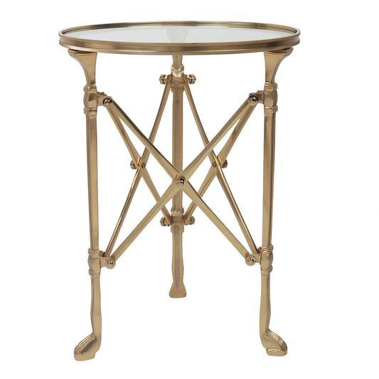 74-224-58 Knobbed Metal Weave Table