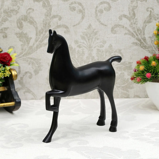 74-417-24-3 Enigmatic Equine Sculpture Black