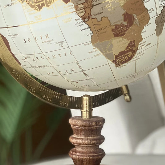 Marco Polo Globe on Stand | World Globe