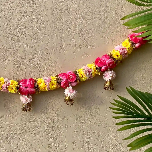 Traditional Flower Bandarwal Toran | Toran for Door Hanging | Festive Decor