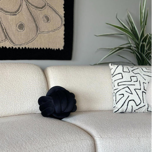 Black Cushion for Sofa Set