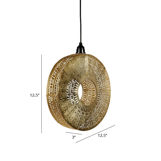 Dimension of round ceiling light