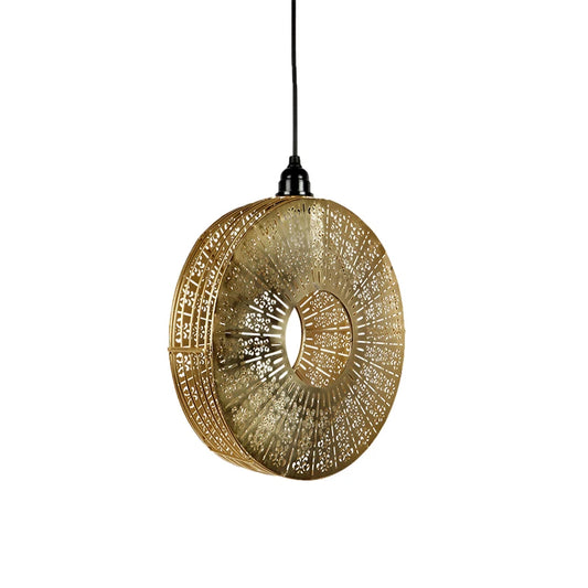 Side view of ashoka hanging light