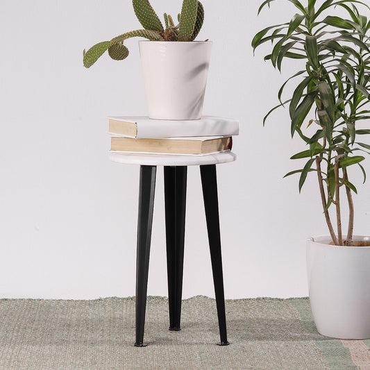 Marble Flower Pot Stand | Indoor Plant Stand
