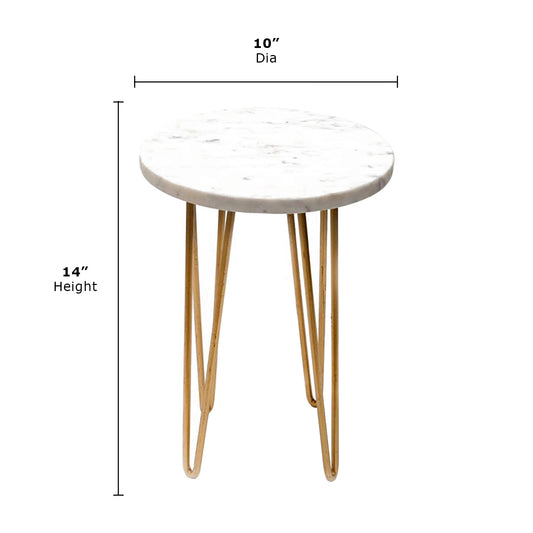 Dimension of marble Plant stand 