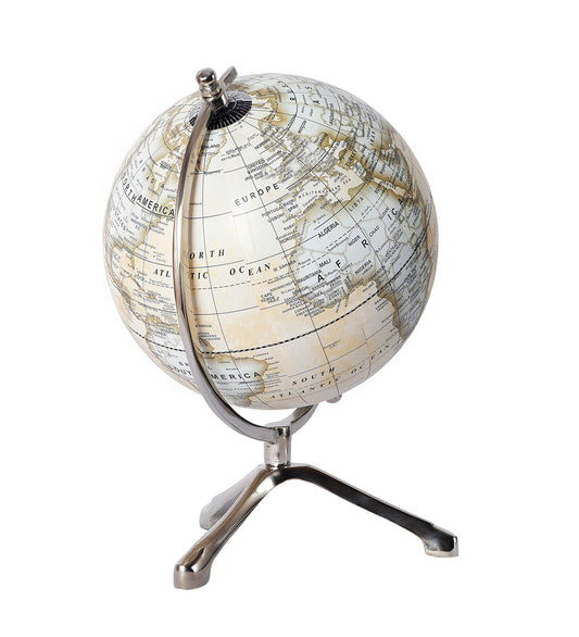 Rotating globe for home decor