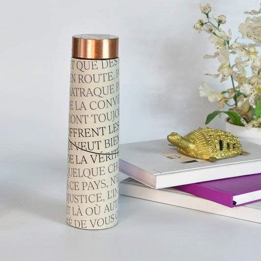 French Vocabulary-inspired Reusable Water Bottles