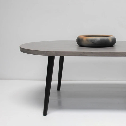 Curved mono coffee table