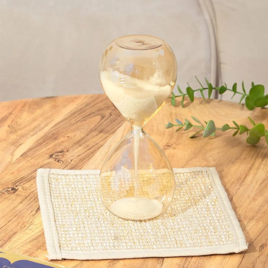 Amber Hourglass Sand Timer | Decorative Hourglass | Gift Item