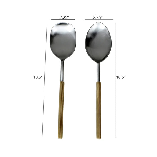 Dimension of cast brass cutlery