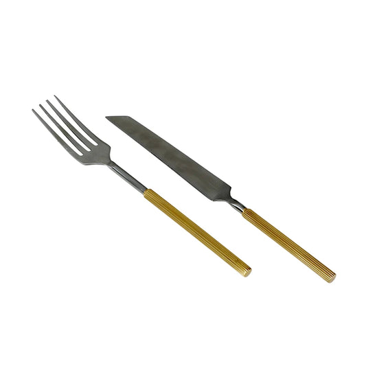 Dining table fork knife set