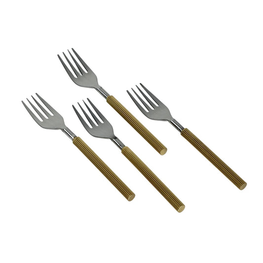 Steel fork set of 4