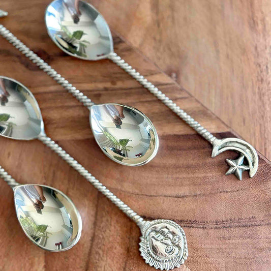 Celestial Golden Table Spoon Set of 4