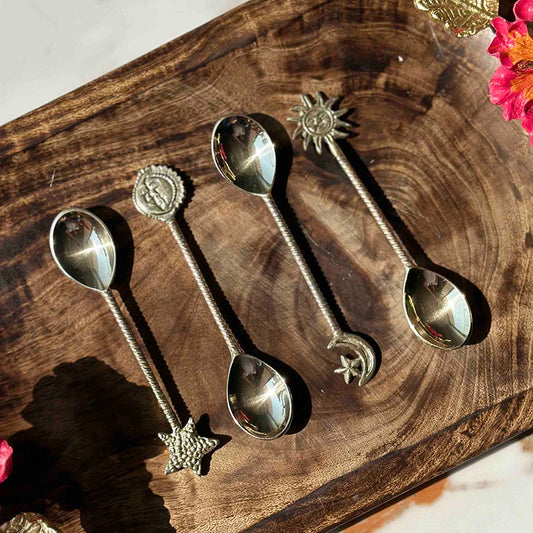 Celestial Gold Cutlery Set of 4