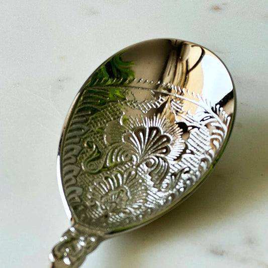 Celestial Silver Salad Serving spoon Set of 2