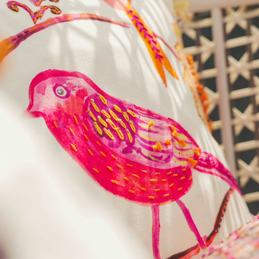 Bird of Paradise Cushion Cover