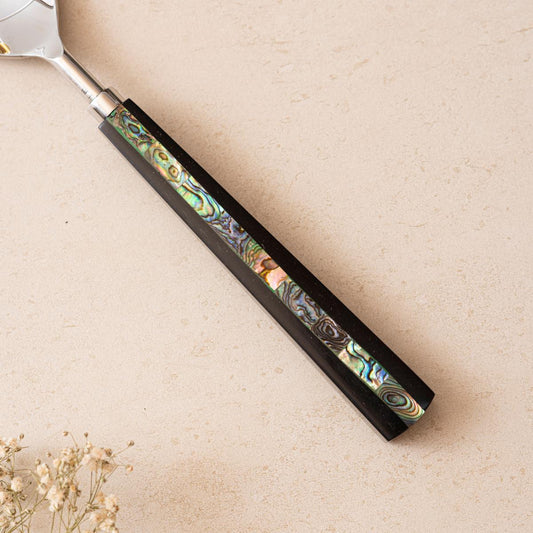 Server Set of 2 - Semi Precious Abalone Shell