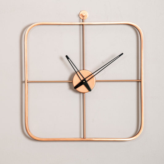 Quad Rose Gold Clock
