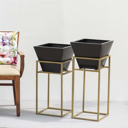 Trapezium planter Set of 2