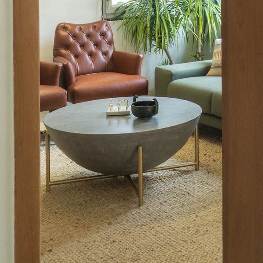 Dome coffee table for living room