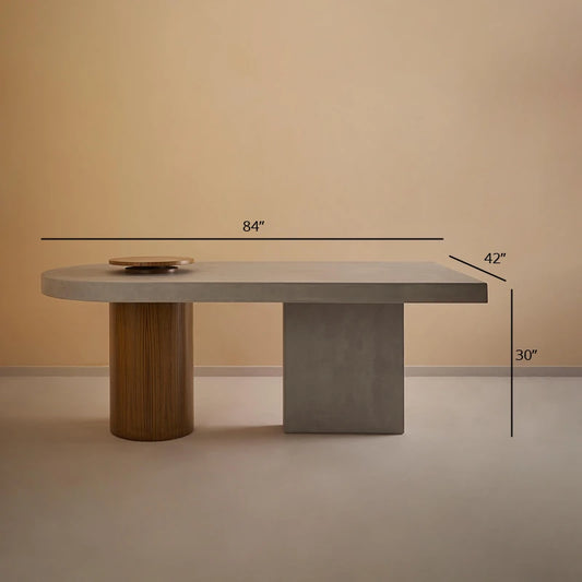 Dimension of 6 seater dining table