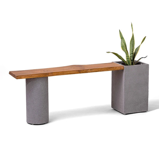 Dot Square Planter Bench