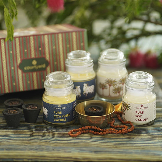 Ekaki Meditation candle Jar Box
