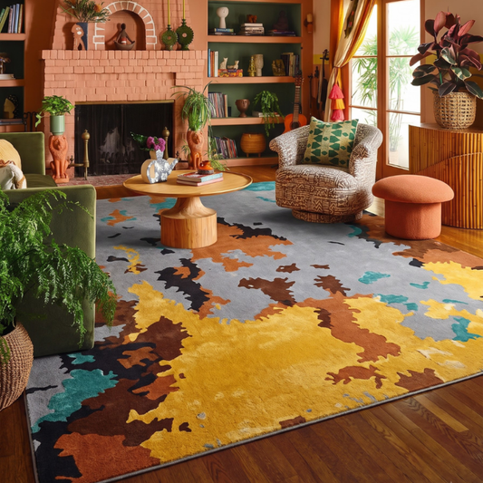End of Time Rug by Savi Decor