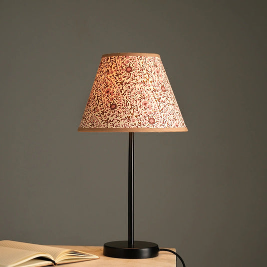 Floral Flourish Print Table Lamps