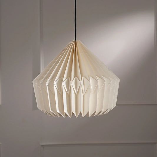 Canvas Origami Pendant Lamp | Unique Hanging Lights for Hall, Bedroom, Living Room