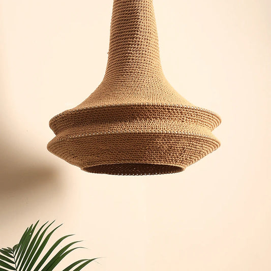 Earth Crochet Hanging Light Fixtures