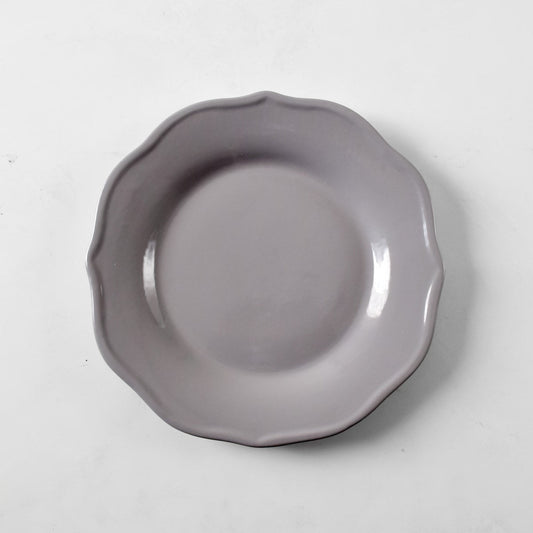 grey side plate